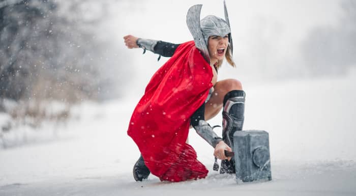 Thor woman cosplayer