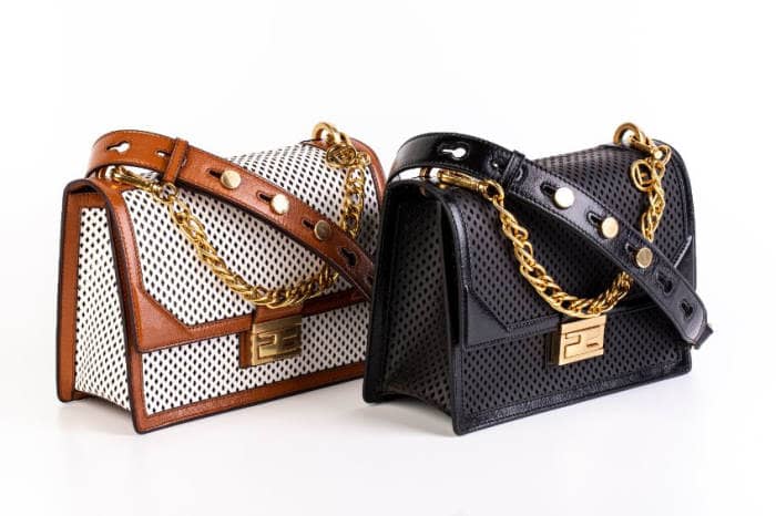 two leather purses for gift giving